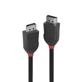 Lindy Cabo Displayport 1.2 2 M One Size Black / Red