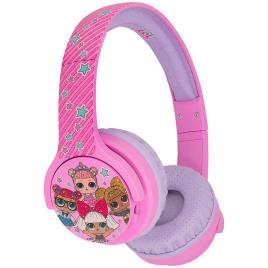 Fones De Ouvido Sem Fio Para Crianças Junior Glitterati One Size Pink