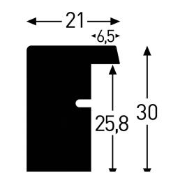 Nielsen Design Apollon 21x29.7 Cm Wood One Size Wenge