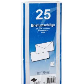 Envelopes 25 Unidades One Size White