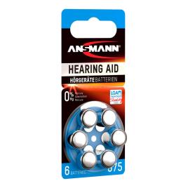 Ansmann Baterias 1x6 Zinc-air 675 Pr44 One Size Silver