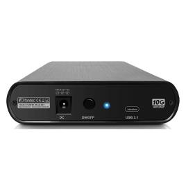 Gabinete De Disco Rígido Externo Db-alu31a 3.5 Sata Usb 3.1 Typ-c One Size Black