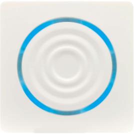 Campainha Gong Smart Adicional Link2home One Size White / Blue