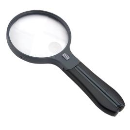 Carson Optical Hf-11 Split Handle Loupe With Lighting One Size Black / Grey