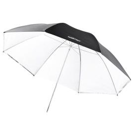 2 In 1 Reflex&translucent Umbrella 84 Cm One Size White