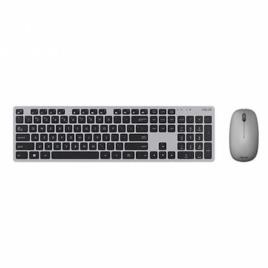 Mouse E Teclado Sem Fio W5000 1600 Dpi One Size Grey / Black
