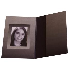 100 Folders Passport Photograph 36x50 Mm One Size Black / Silver