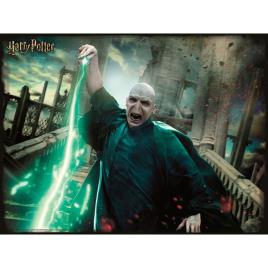 Quebra-cabeça Harry Potter Lenticular Voldemort 300 Peças One Size Green / White