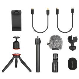 Kit Vlog Para Smartphone Smartmic Mtv One Size Black