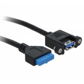 Cabo Usb 3.0 One Size Black / BLue