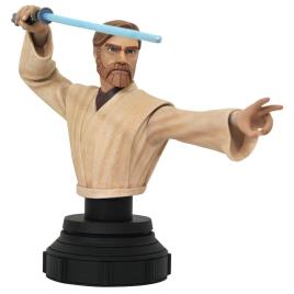 Busto De Obi-wan Star Wars Clone Wars 15 Cm Figura One Size Beige