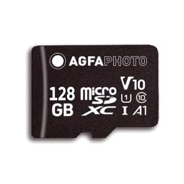 Agfa Cartão Memória Micro Sdxc Uhs-i 128gb High Speed Class 10 U1 V10 One Size Black