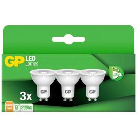 Lâmpada Elétrica 087427 Lighting Led Reflector Gu10 3.7w 3 Units 230 Lumens White
