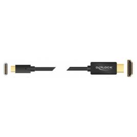 Cabo De Vídeo Usb C Para Hdmi M / M 4k 60hz 1 M One Size Black