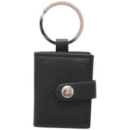 Key Ring 3.5 Cmx4.5 Cm One Size Black