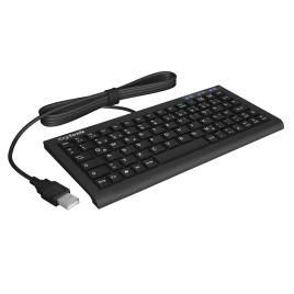Keysonic Teclado Ack 3401u German QWERTZ Black
