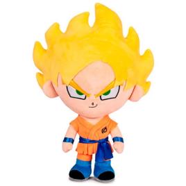 Play By Play Urso De Pelúcia Dragon Ball Goky Super Saiyan 31 Cm One Size Yellow / Orange