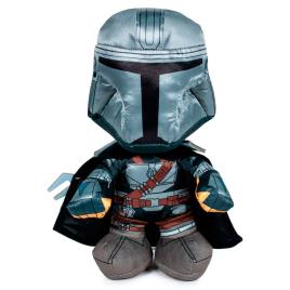 Urso De Pelúcia The Mandalorian Star Wars Warrior 25 Cm One Size Grey