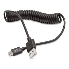 Connection Usb A-micro Usb Curly 1.5m One Size Black