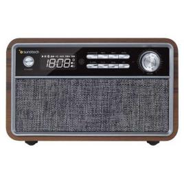 Sunstech Rádio Rpbt500wd One Size Brown