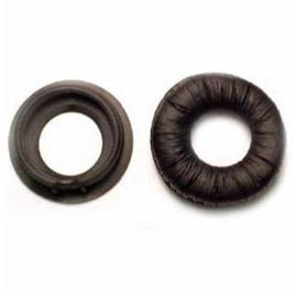 Polycom Almofada Cuchion De Orelha Em Couro Sintético E Anéis One Size Black