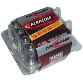 Ansmann Aaa Lr03 1.5v 20 Units One Size Silver