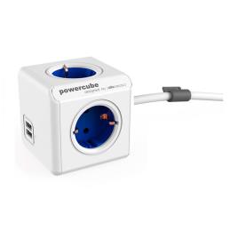 Powercube Extended Usb One Size Blue