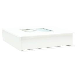 Deknudt S66dj4 8x8 Cm Photo Box Imitation One Size White