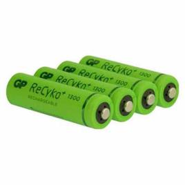 Gp Batteries Bateria Recarregável Lr06 Aa One Size Green