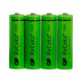 Gp Batteries Bateria Recarregável Lr06 Aa One Size Green