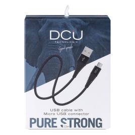 Connection Micro Usb- Usb Strong 1.5m One Size Black