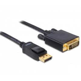 Para Cabo Dvi-d Displayport 2 M One Size Black