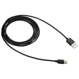 Type C Usb 2.0 Cable Power And Data 5v 1a One Size Black