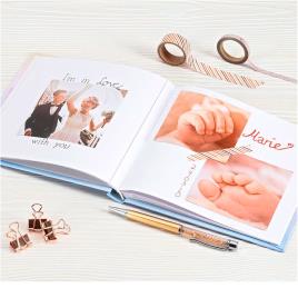 Hama Letterings Enjoy 18x18 Cm 30 Pages Bookbound One Size White