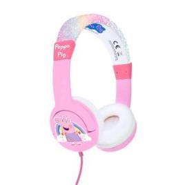 Fones De Ouvido Infantis Rainbow Peppa Pig One Size Pink / White