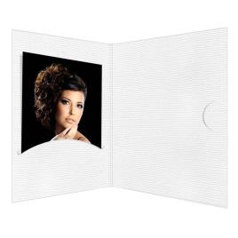 Portrait Folders Opti-line Up To 10x15 Cm One Size White