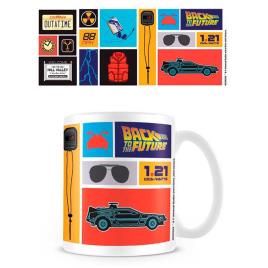 Caneca De Volta Para O Futuro 315 Ml One Size Multicolor
