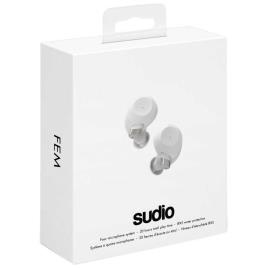 Sudio Fone Ouvido True Wireless Fem One Size White