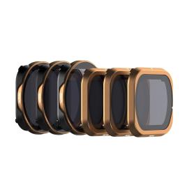 Polarpro Cinema Filter 6 Pack For Dji Mavic 2 Pro One Size Black / Gold