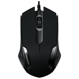 Mouse óptico 1000dpi One Size Black