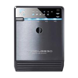 Gabinete De Disco Rígido Externo Qb-35 Us 3 R 4bay Raid One Size Black