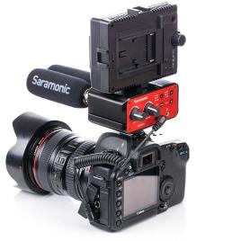 Mixer De Áudio Sr-pax1 One Size Black / Red