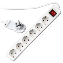 Power Strip Smart 6 Fold 2 M One Size White