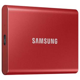 Disco Rígido Ssd Portable T7 2tb One Size Red