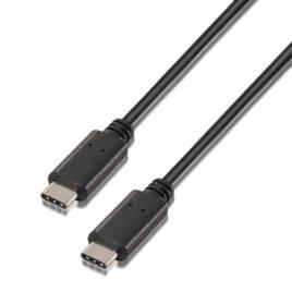 Usb C 2.0 Male To Usb C Male 1 M One Size Black