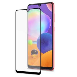 Samsung Galaxy A31 Full Frame Tempered Glass Protection One Size Clear / Black
