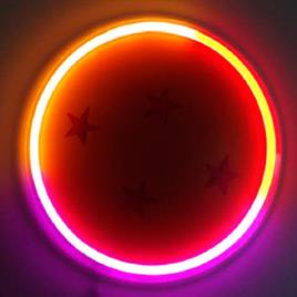Neon Bola De Dragon Dragon Ball Z One Size Multicolor
