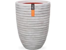 Vaso CAPI Nature Row (Branco - Plástico - 36x47 cm)