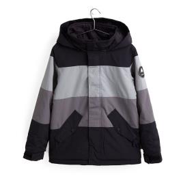Jacket Boy Symbol M True Black / Sharkskin / Castelrock