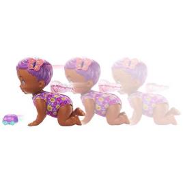 My Garden Baby Boneca De Brinquedo Roxa Para Rir E Rastejar Com Asas De Borboleta E Acessórios 18 Months Multicolor